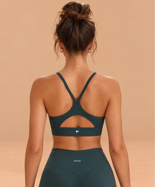 IBIZA Sculpt Sports Bra - Forest Green
