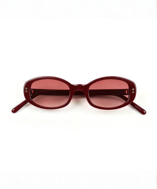 NOOR Sunglasses - Burgundy