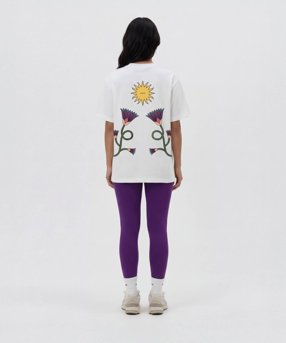 The Bloom of Nefertem Oversized T-shirt - White