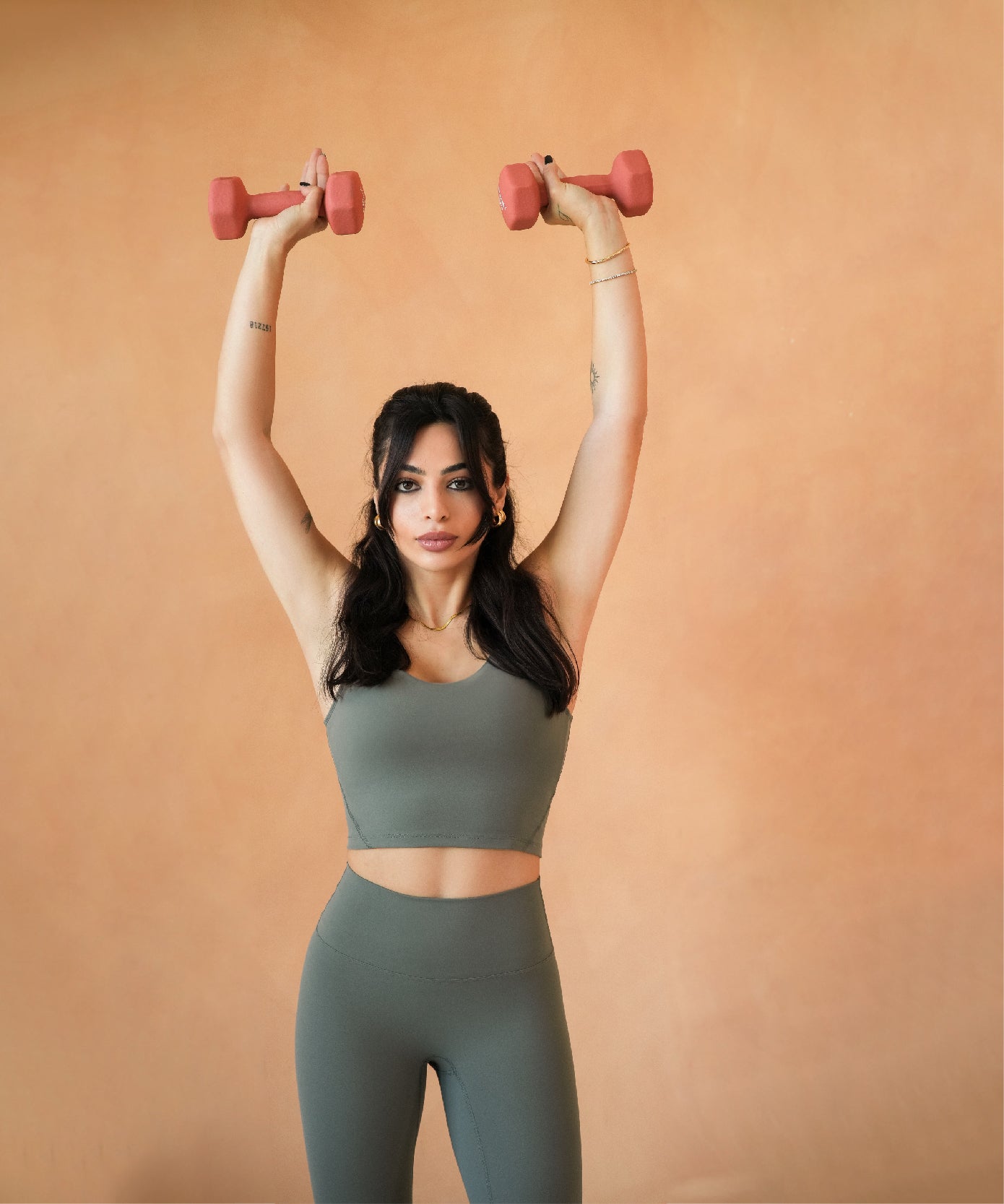 Valencia Sports Bra - Khaki