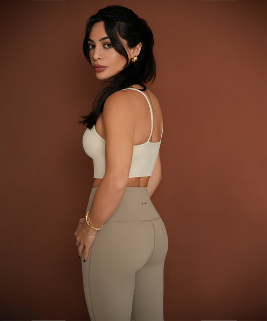 Sicily Sports Bra - Off White
