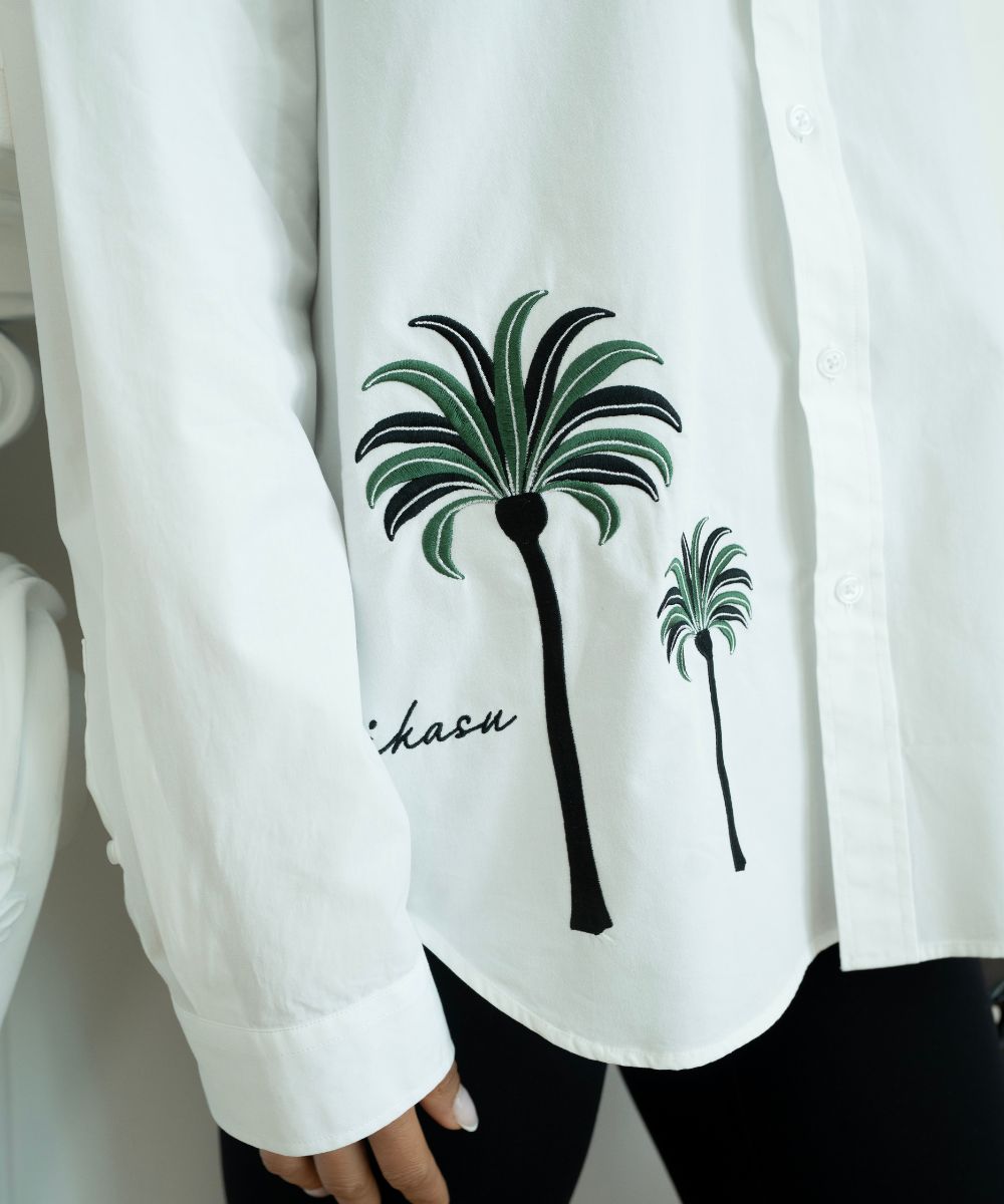 Palm of Arabia Shirt - White