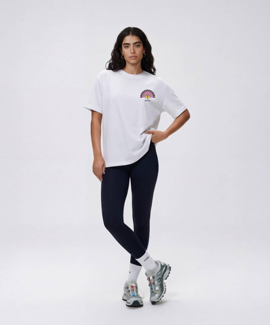 The Feather of Maat Oversized T-shirt - White