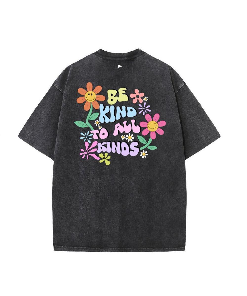 Be kind to all kinds T-Shirt - Black