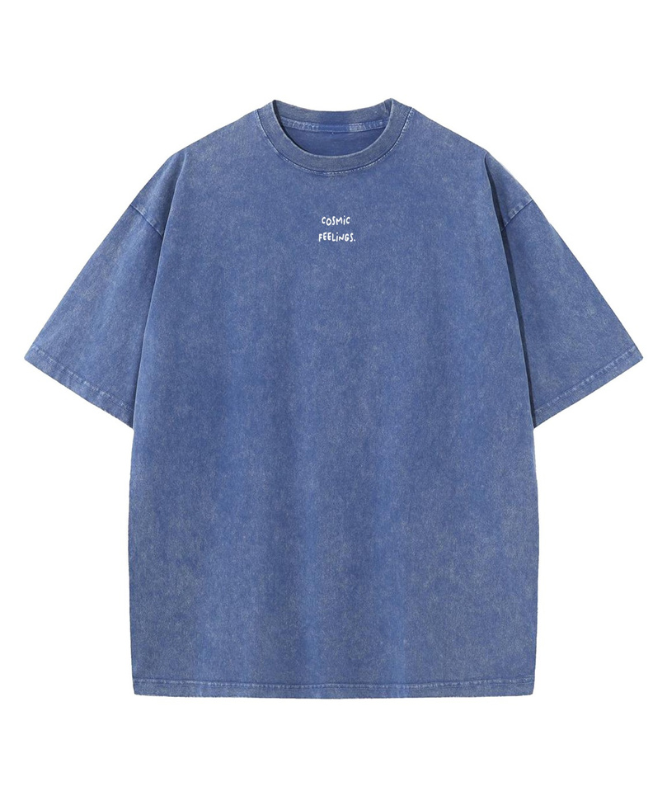 Cosmic Feelings T-Shirt - Blue