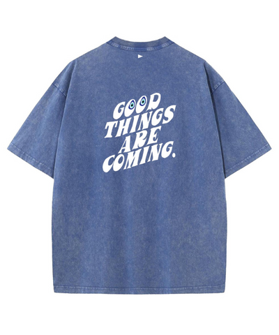 DANA - Good Things Are Coming T-Shirt - Blue