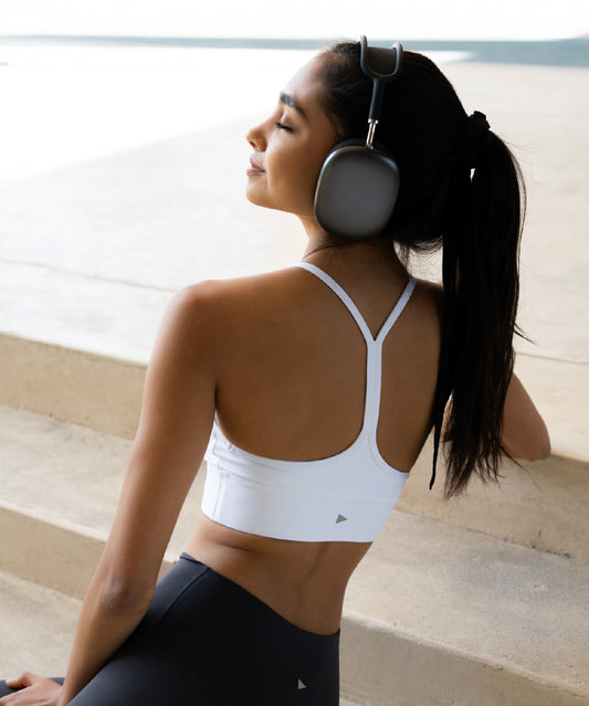 Tulum Sports Bra - White