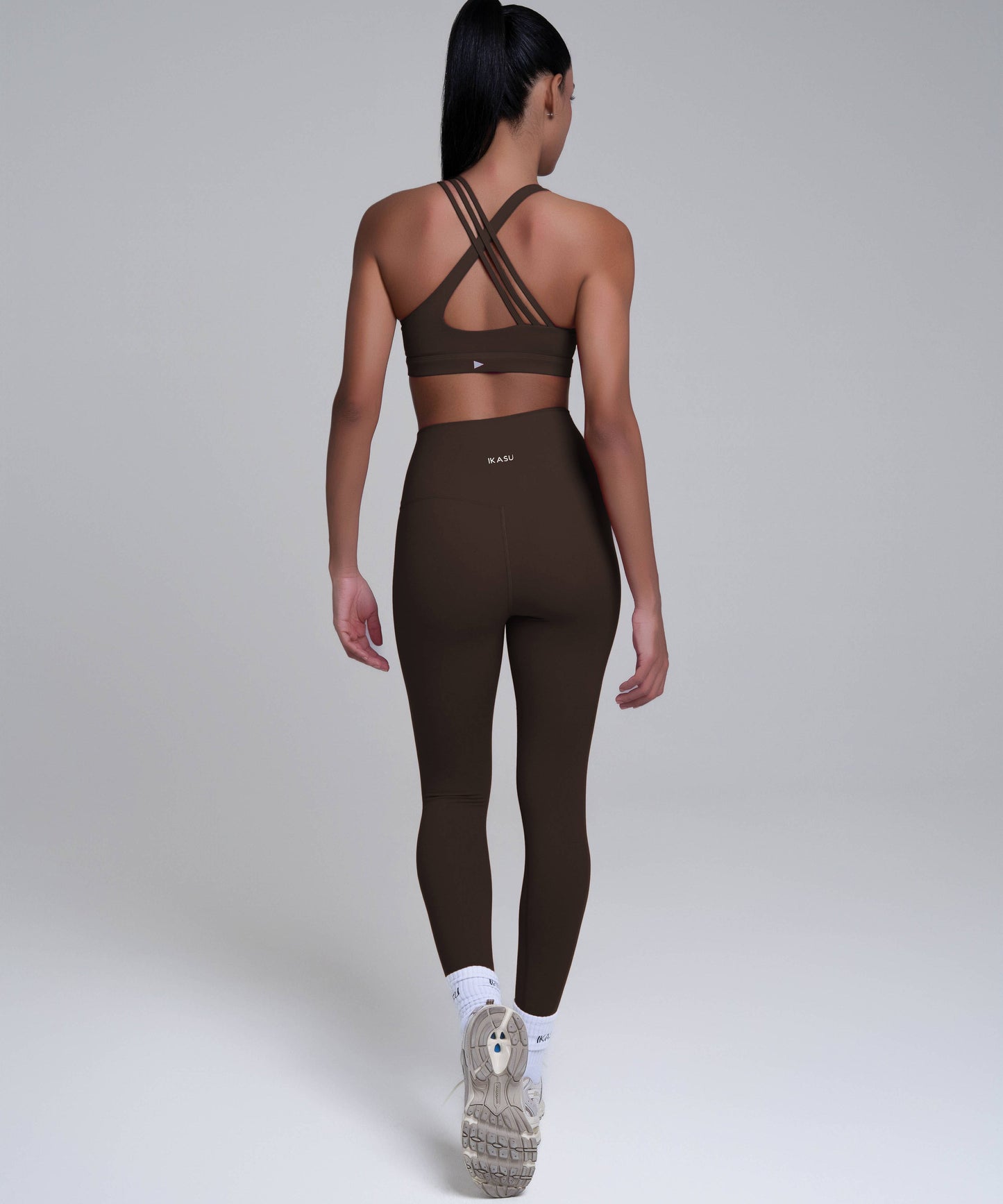 NOOR Leggings - Chocolate Brown