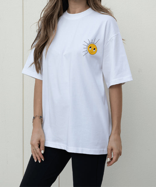 Live by the sun T-Shirt - White