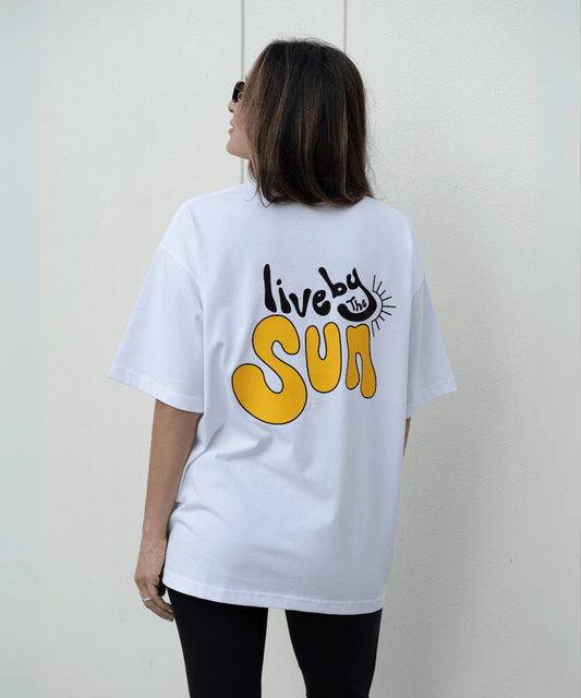 Live by the sun T-Shirt - White
