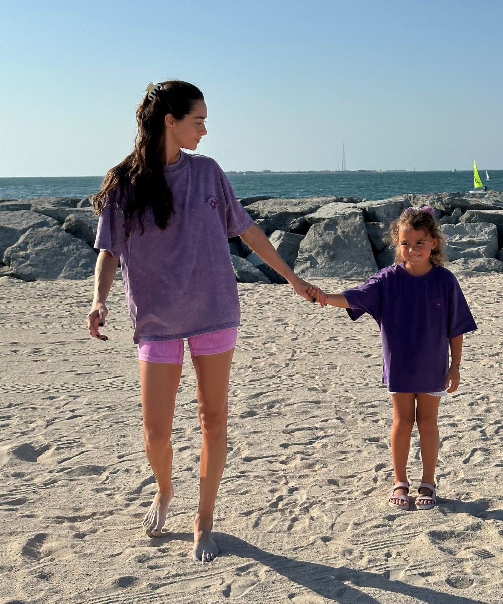 Love yourself T-shirt-Kids - Purple