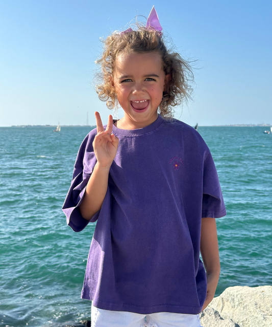Love yourself T-shirt-Kids - Purple