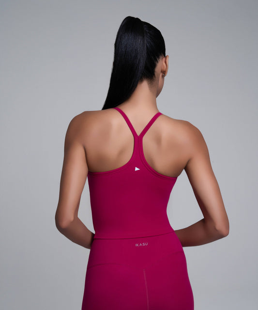 NOOR Tank Bra - Cherry