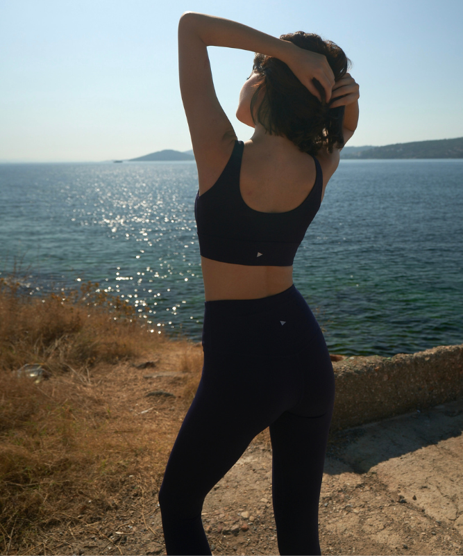 Istanbul Sports Bra - Aubergine