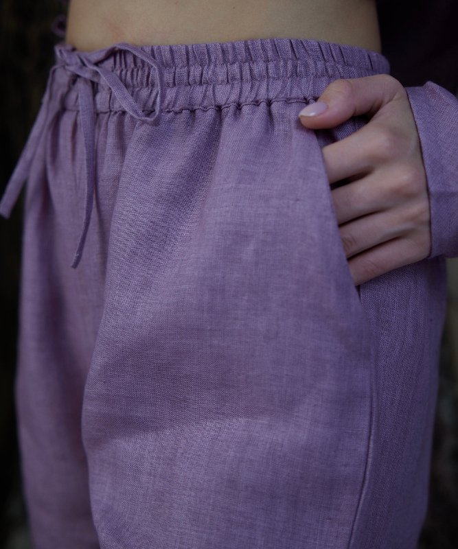 MBK DUBAI Linen Set - Lavender