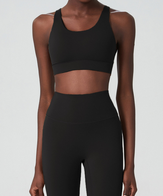 FIJI Sports Bra - Black