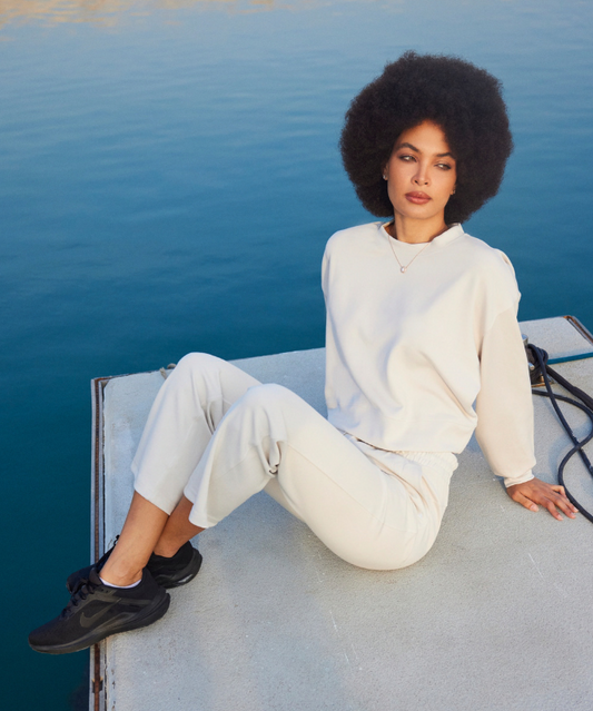 Verbier Tracksuit Set - Cream