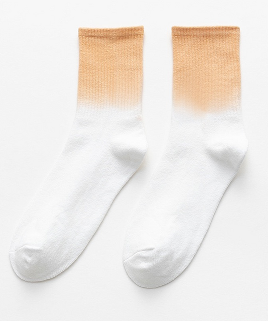 Tie-Dye Everyday Socks - Orange