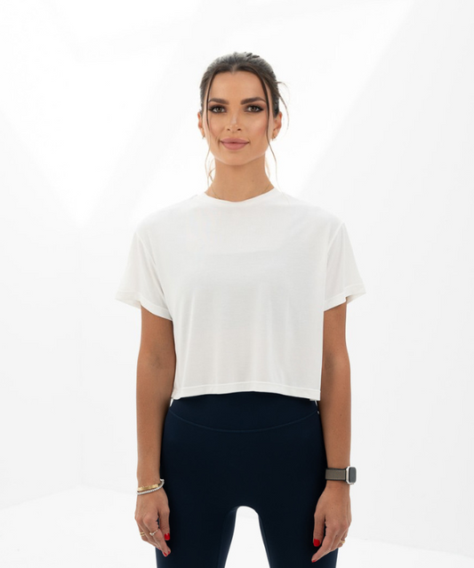 Capri Tank Top - White