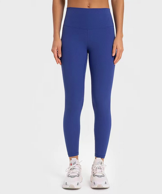 KIKA Malibu Rib Leggings - Royal Blue