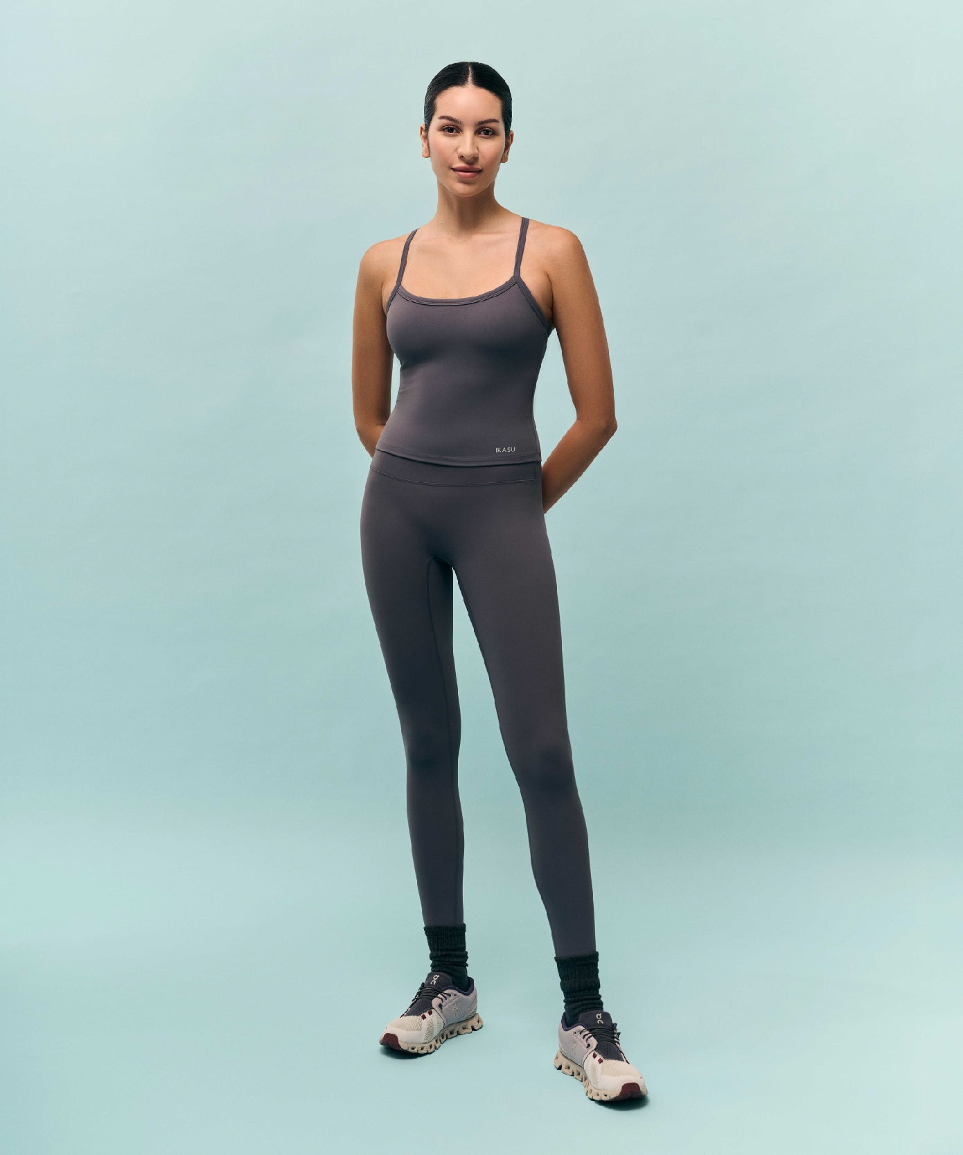NOOR Tank Bra - Dark Grey