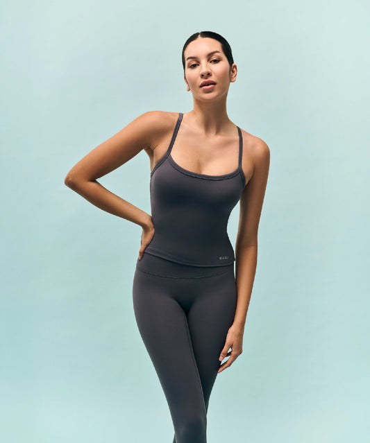 NOOR Tank Bra - Dark Grey