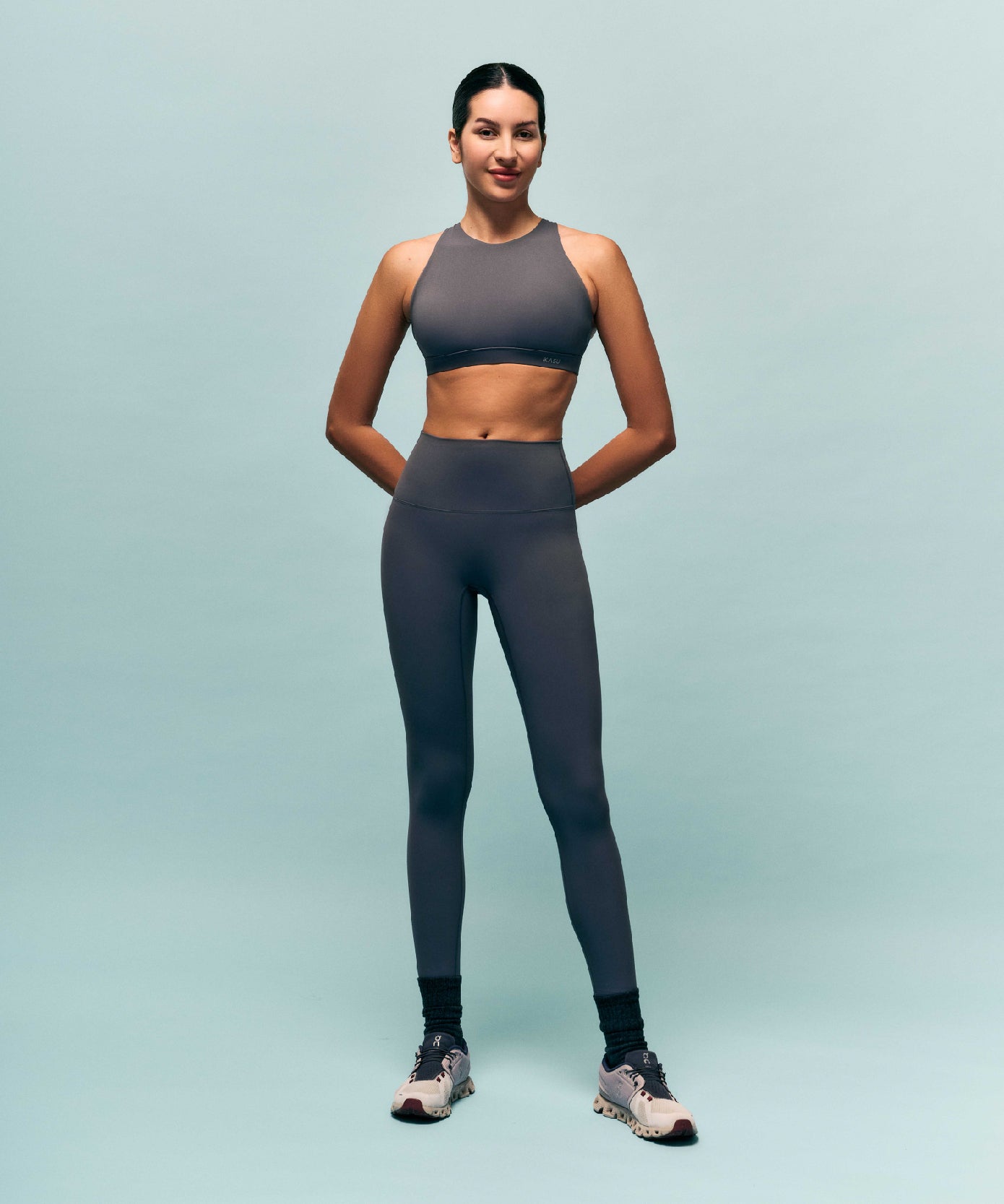 NOOR Leggings - Dark Grey