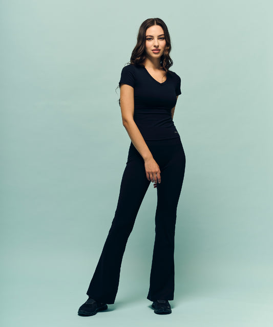NOOR Flare Pant - Black