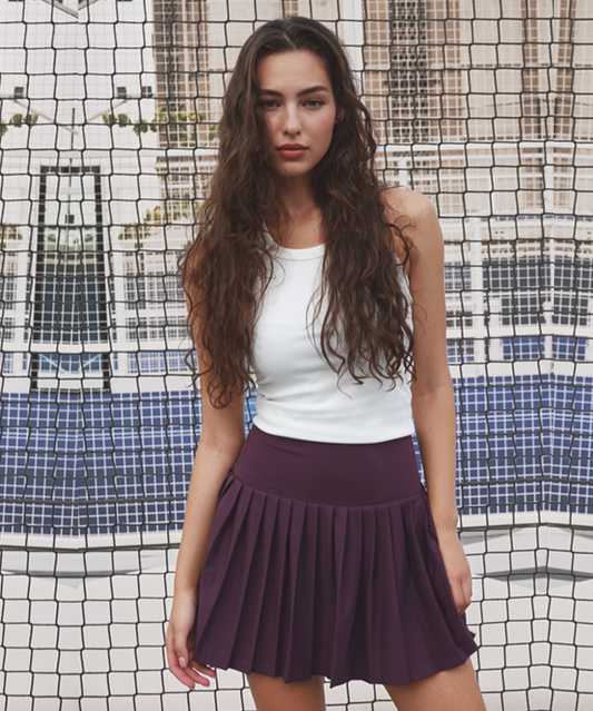 Padel Set - White/Burgundy