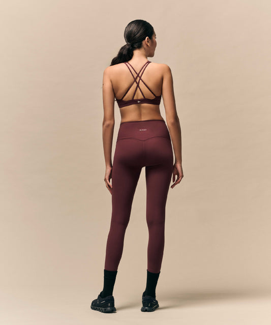 NOOR Leggings - Burgundy