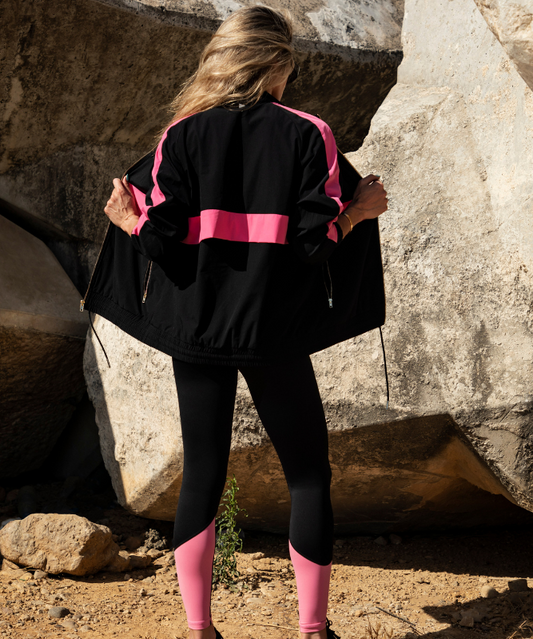 KIKA Nirvana Jacket - Black/Pink