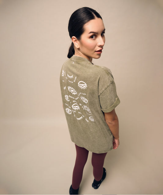 I've Got My Eyes on You T-Shirt - Khaki