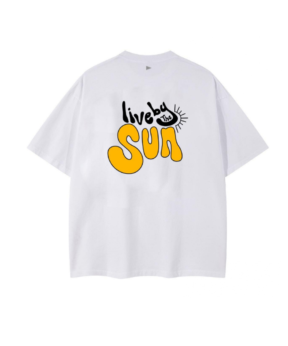Live by the sun T-Shirt - White