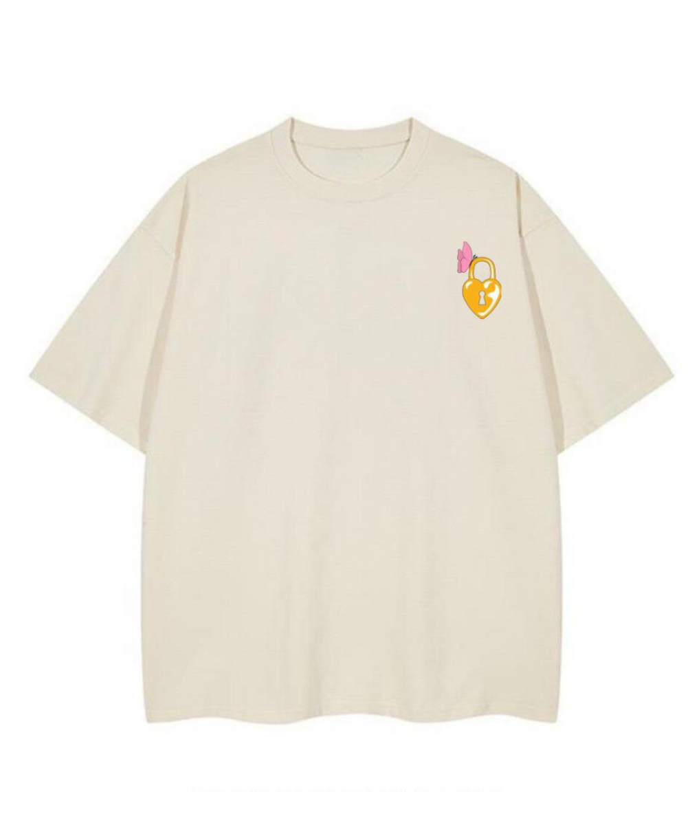 Love is the key to happiness T-Shirt - Kids- Off white