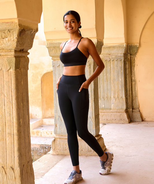 Palermo Leggings 7/8 - Black