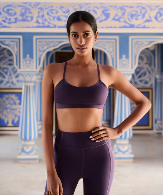 Palermo Sports Bra - Deep Purple
