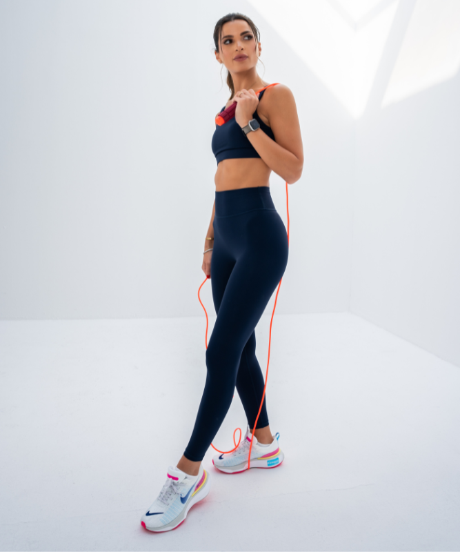 Sardinia Leggings - Navy Blue