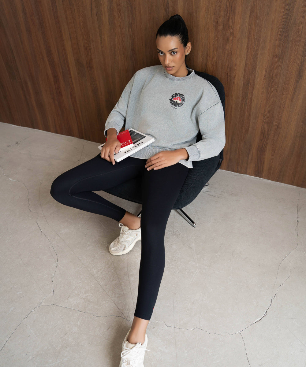 Find Magic Within You Sweatshirt - Light Grey