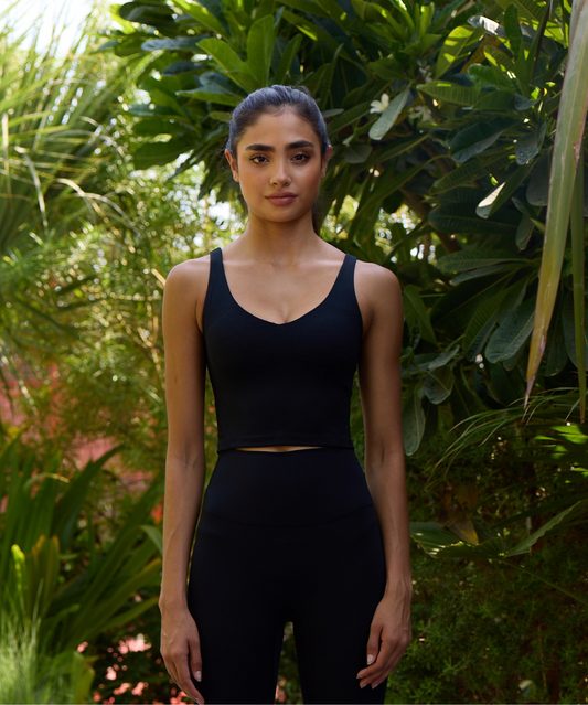 Valencia Sports Bra - Black