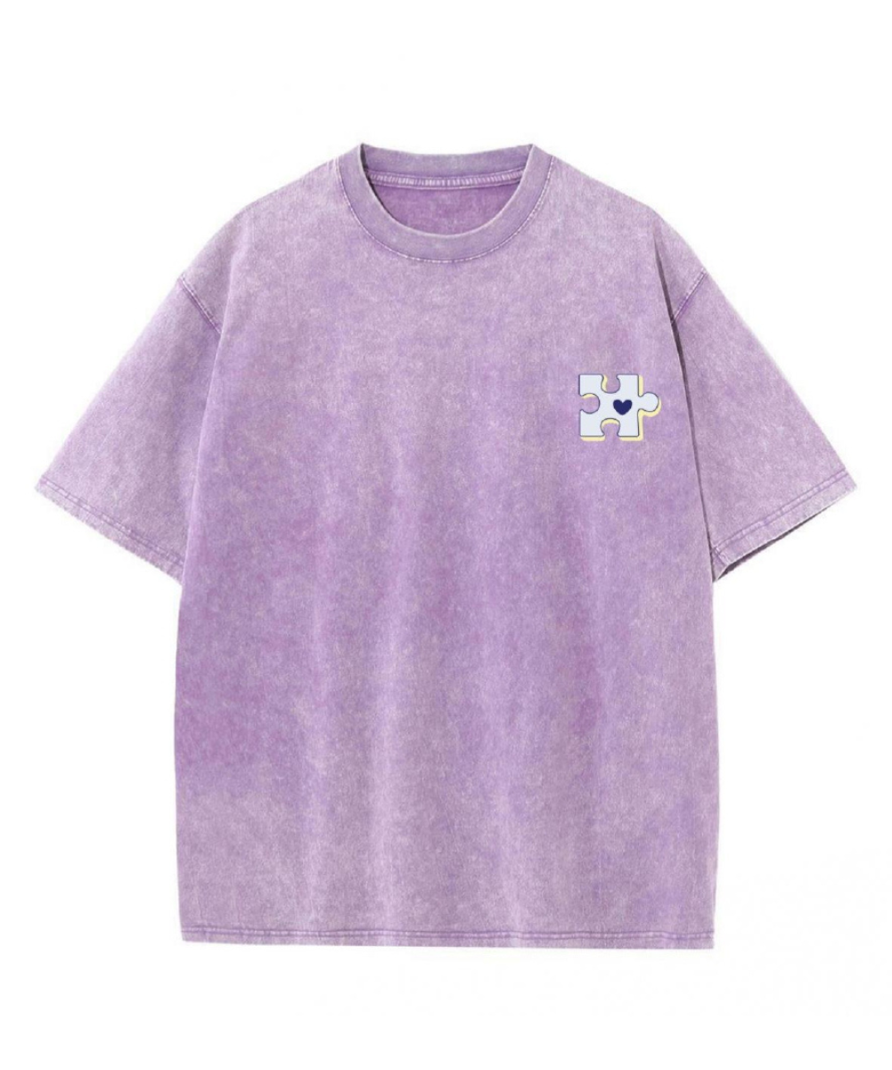 We may be different but we always fit T-Shirt -Kids- Purple