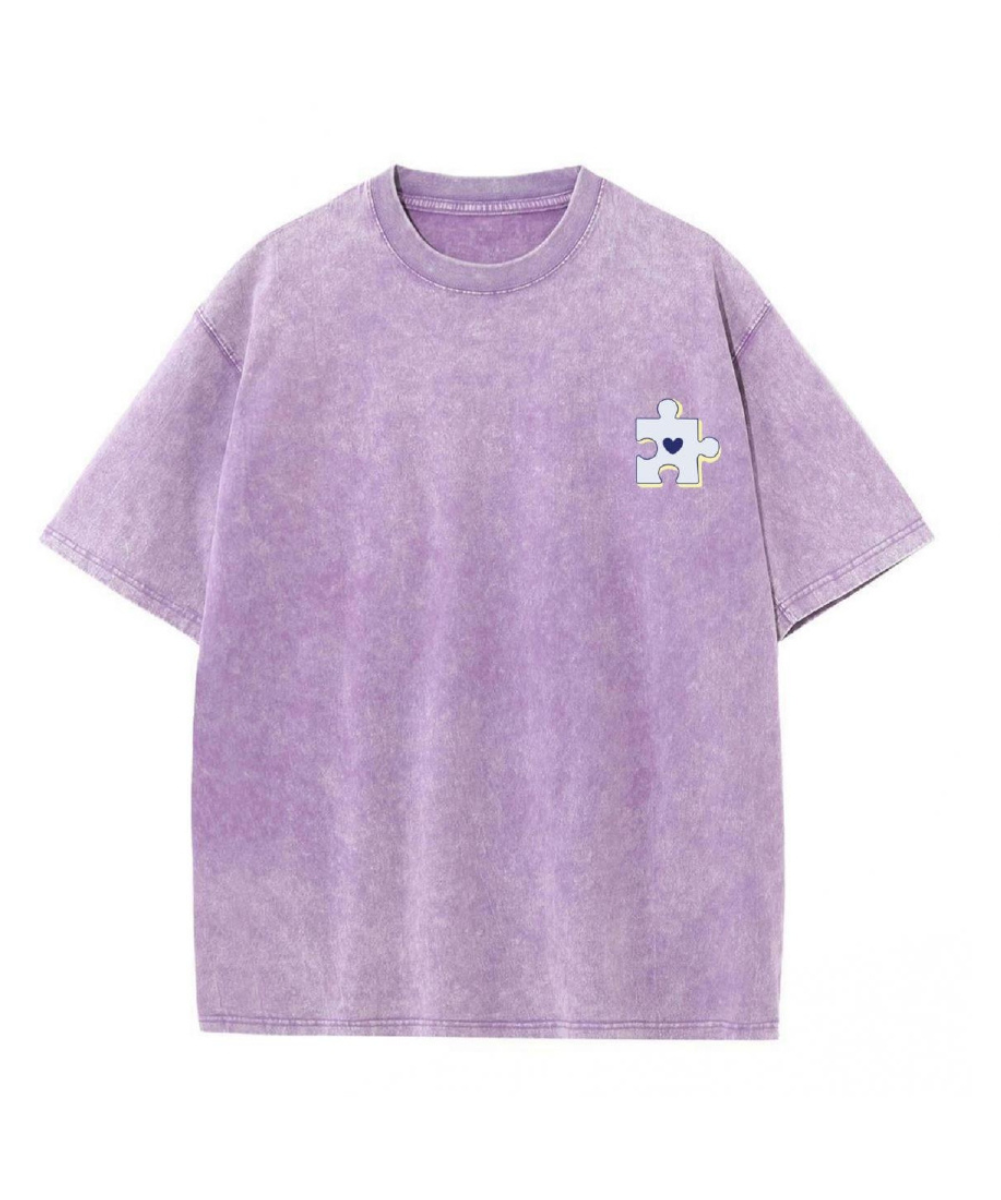 We may be different but we always fit T-Shirt - Purple