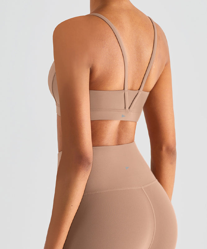 Biarritz Sports Bra - Nude
