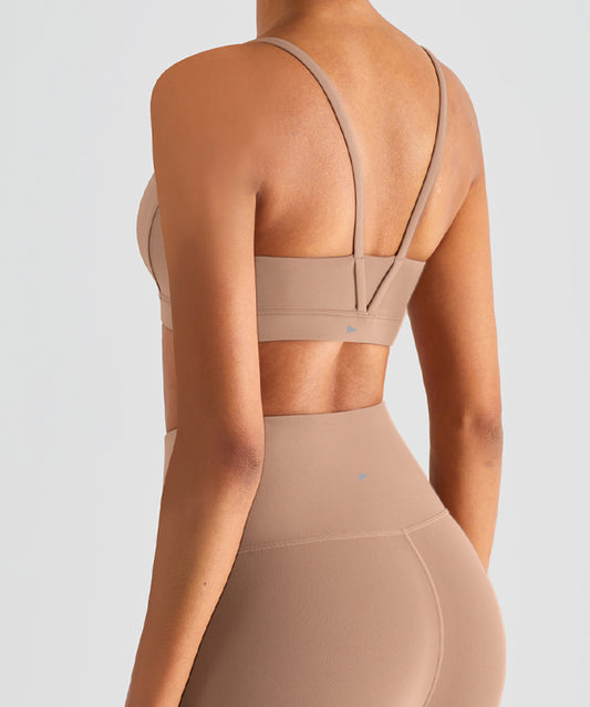 Biarritz Sports Bra - Nude