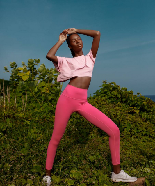 Como Crop Top - Pink