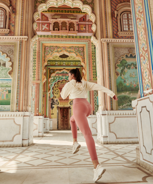MBK Jaipur Leggings - Pink
