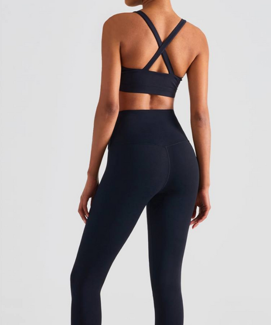 Mounia Marrakech Sports Bra - Black