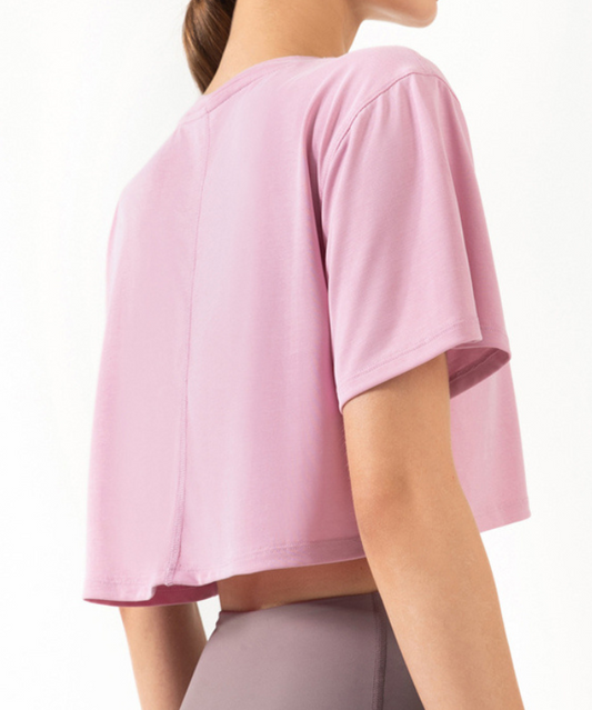 Como Crop Top - Pink