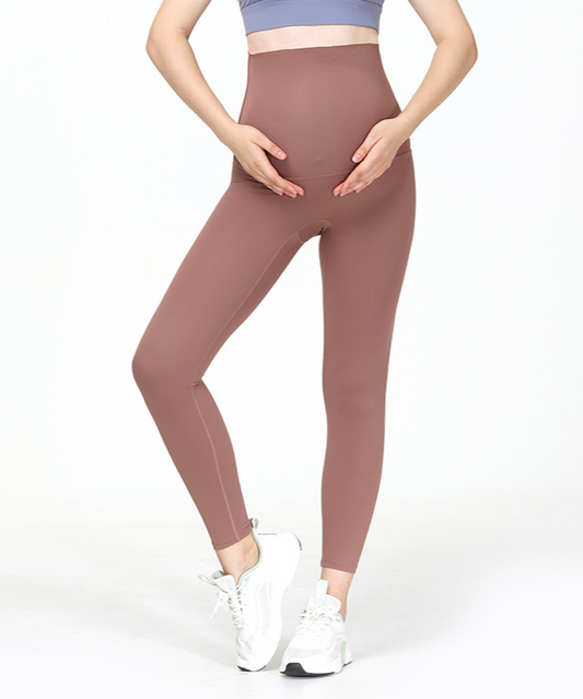 Mum To Be Leggings - Mocha