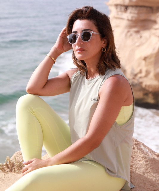 Mounia Fes Tank Top - Khaki