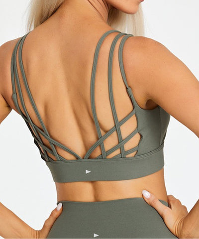 Jordan Sports Bra -  Khaki
